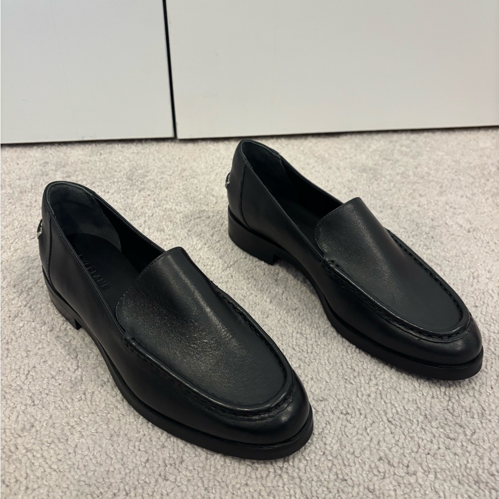 Everlane Black Leather Loafers